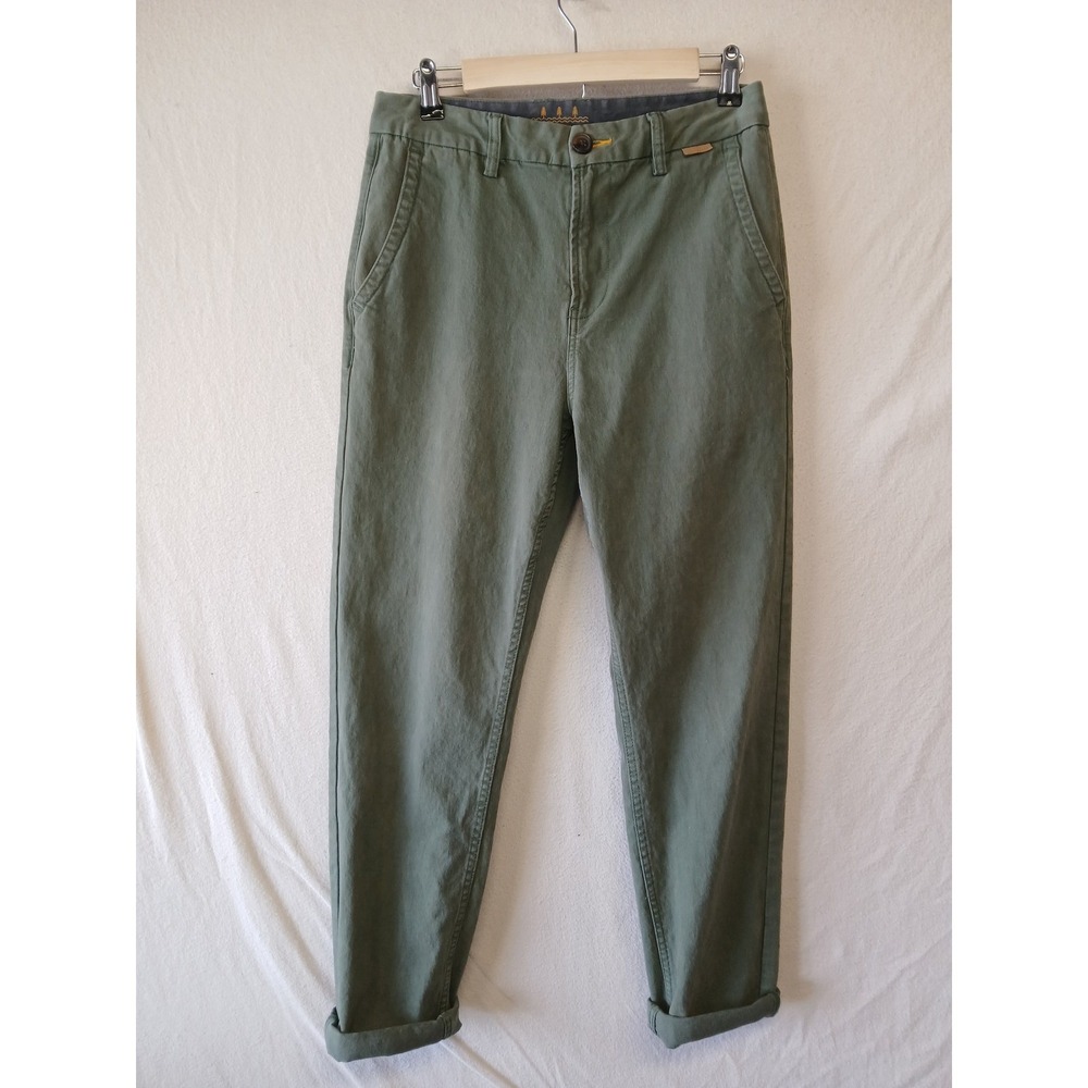 Passenger organic cotton pants olove green mens size 30